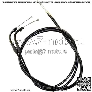 Трос дроссельной заслонки для Sportster XL883 XL 883 XL1200 XL 1200 2002 2003 2004 2005 2006 2007 2008 2009 2010 2011 2012 2013 2014 (110 см)