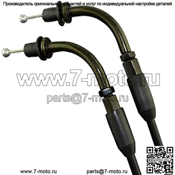 Трос дроссельной заслонки для Sportster XL883 XL 883 XL1200 XL 1200 2002 2003 2004 2005 2006 2007 2008 2009 2010 2011 2012 2013 2014 (110 см) - Image 2