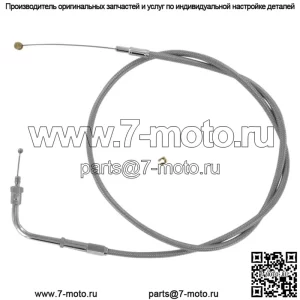 Трос дроссельной заслонки Barnett из нержавеющей стали для Harley