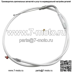 Платиновый трос дроссельной заслонки Barnett для Harley
