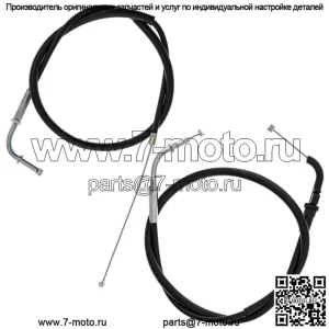 Комплект тросов дроссельной заслонки Push Pull Kawasaki Ninja ZX6 ZX6R ZX600 54012-1395 (Для: Kawasaki)
