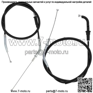 Набор тросов дроссельной заслонки Push Pull для Kawasaki Ninja 650R 54012-0225 54012-0241 (Для: Kawasaki)
