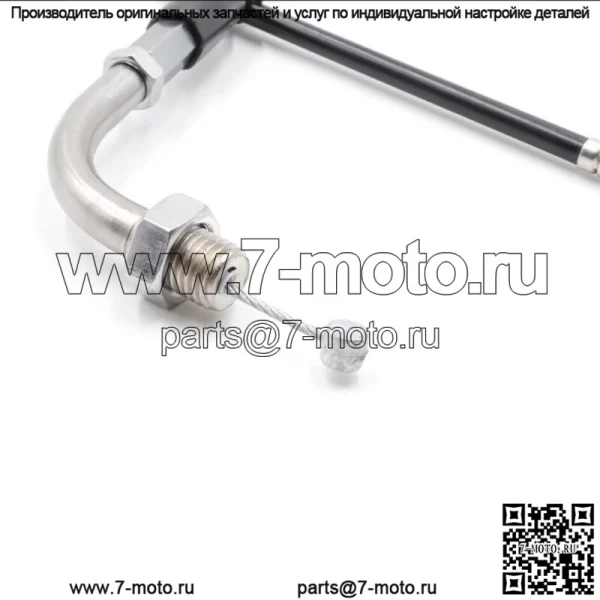 Трос дроссельной заслонки Honda CT70 Trail (1976-1978) #17910-125-770 / 17910-098-660 (Для: Honda) - Image 4