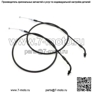 Комплект тросов дроссельной заслонки для Honda CM400 CX500 Custom Hawk Nighthawk 450 17920-415-000 (Для: Honda)
