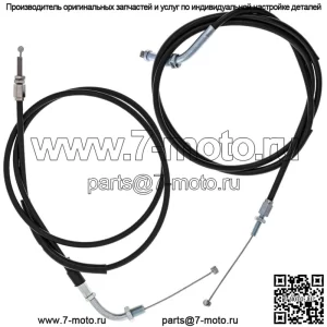 Комплект тросов дроссельной заслонки Push Pull для Yamaha VTX1800 17910-MCH-000 (для: Honda)