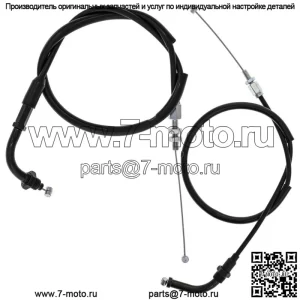 Комплект тросов дроссельной заслонки Push Pull для Honda CBR1000RR 17910-MFL 17920-MFL (Для: Honda)