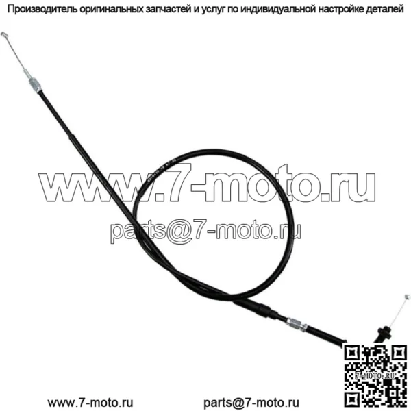 90-'00 для Honda GL1500SE Gold Wing, черный виниловый трос дроссельной заслонки 70-2239 (для: Honda)