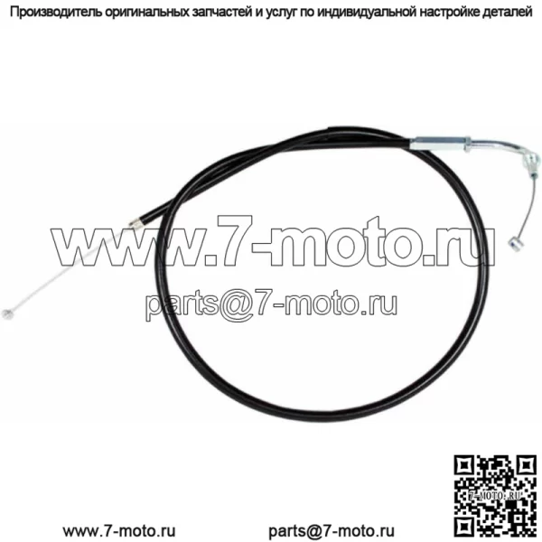 Трос дроссельной заслонки 02-0448 для Honda Super Hawk VTR1000F 98-02 H8 (для: Honda)