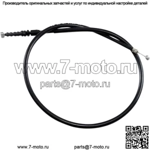 Honda XR 250 R 1986-2004 Черный виниловый трос дроссельной заслонки 02-0314
