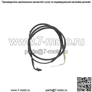 Трос дроссельной заслонки Yamaha Zuma 50cc 70cc для карбюраторов Arreche и OKO с плоской направляющей