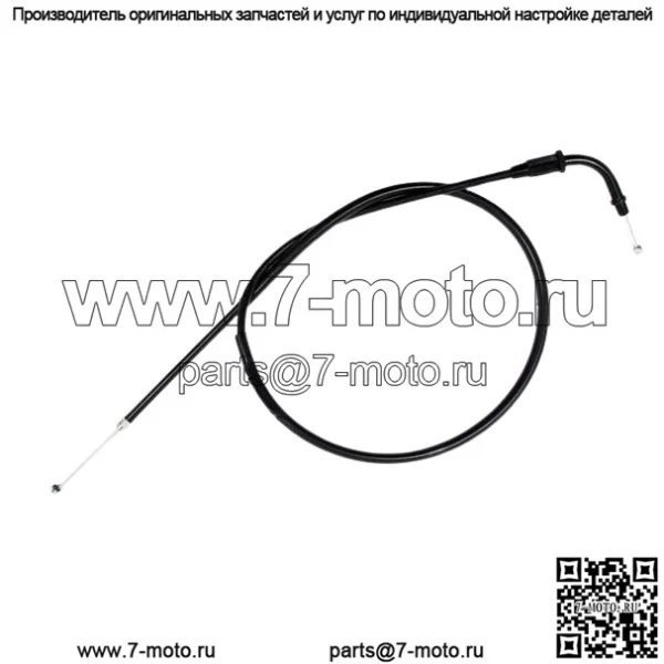 Черный виниловый трос дроссельной заслонки для Yamaha XJ750 Maxim 1982 года (для: Yamaha)
