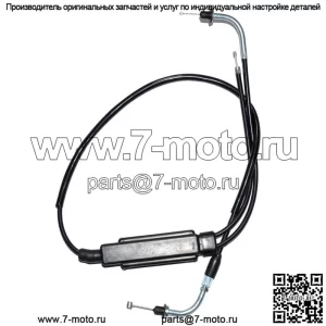 YAMAHA V50 V80 PW50 PW80 Трос дроссельной заслонки в сборе