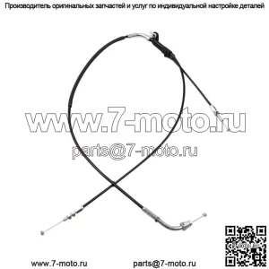 Полный комплект троса дроссельной заслонки для Suzuki VS 750 800 Intrumer # 58300-38A10