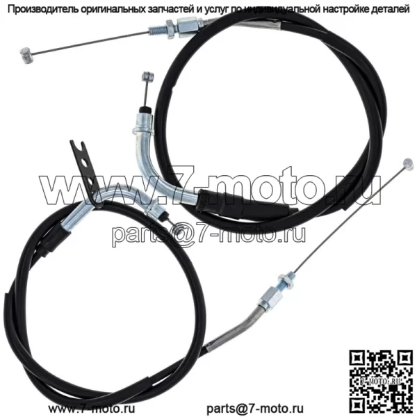 Комплект тросов дроссельной заслонки Push Pull для Suzuki GSXR600 GSXR750 58300-14J11 (для: Suzuki)