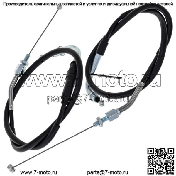 Комплект тросов дроссельной заслонки Push Pull для Suzuki GSXR600 GSXR750 58300-14J11 (для: Suzuki) - Image 2