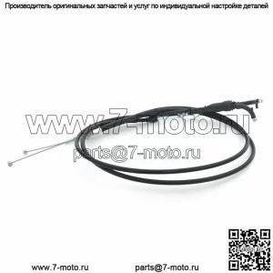 Для Suzuki RMZ250 RMZ450 2007 Комплект тросов дроссельной заслонки Pull Push из нержавеющей стали и ПВХ (для: Suzuki)