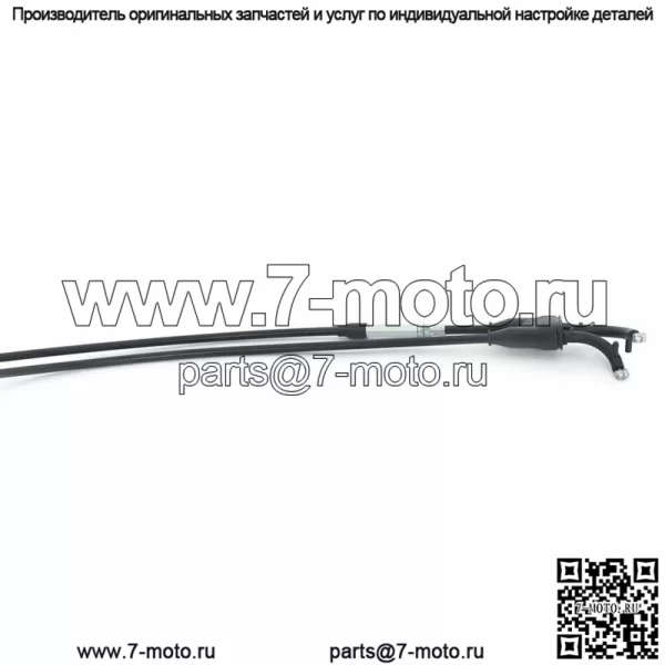 Для Suzuki RMZ250 RMZ450 2007 Комплект тросов дроссельной заслонки Pull Push из нержавеющей стали и ПВХ (для: Suzuki) - Image 3
