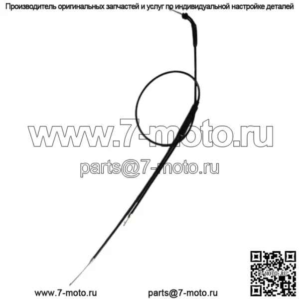 Трос дроссельной заслонки Suzuki TS125/TS100/DS100, номер 58300-48401 (для: Suzuki)