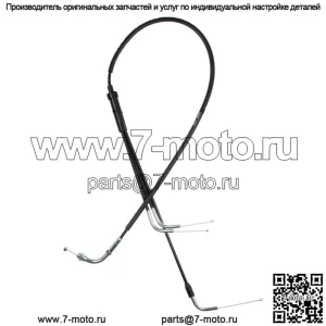 Комплект тросов дроссельной заслонки для Suzuki GT 500 (1976-1979)/ 58300-15102