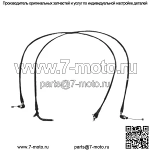 2005 SUZUKI BURGMAN 400 AN400 ЛИНИИ ТРОСОВ ДРОССЕЛЬНОЙ ЗАСЛОНКИ (1-2) 58300-14G22