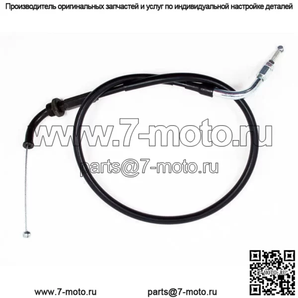 Трос дроссельной заслонки, черный № 04-0145, подходит для Suzuki GSX-R750/GSX-R1100 (для: Suzuki)