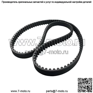 Задний приводной ремень 128T 1-1/8 дюйма подходит для Harley Davidson Sportster 883 1200 XL Buell 1991-2003, замена 40022-91 1204-0042