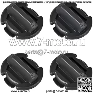 4 шт. прочные поворотные сливные пробки для пола для Polaris RZR/General, рокерные панели корпуса, уплотнительная заглушка для Polaris RZR 900 1000 XP 4 Turbo RS1 4P S4 General 2014-2021, аксессуары