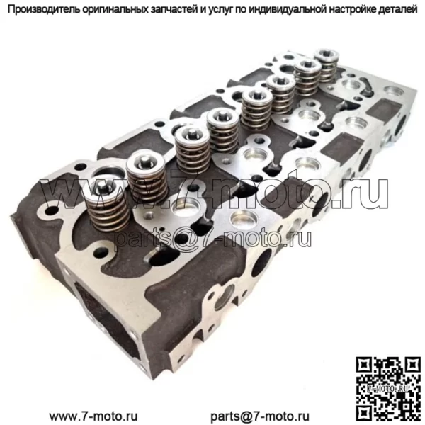 Для головки блока цилиндров Kubota V1902 Bobcat 231 Complete L3350 15476-03043 17345-03040