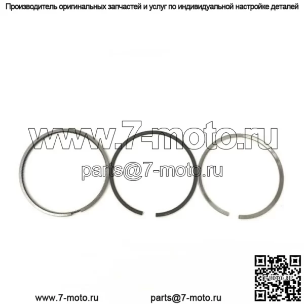 Стандартные поршневые кольца 89-98 Dodge Cummins 6B 6BT 5.9 12V 3802421 STD - Image 2