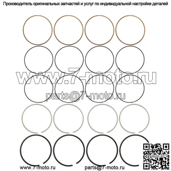 Комплект подшипников главного стержня шатунов поршней для Hyundai Elantra Tucson - Image 3