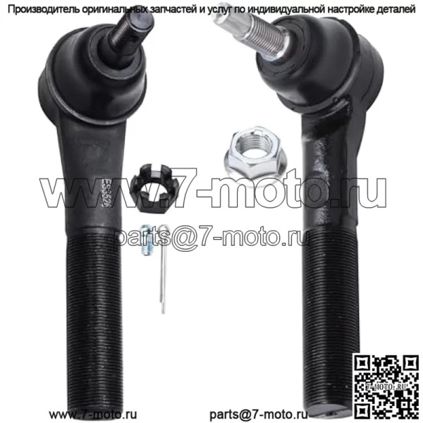 Комплект передней подвески 4WD из 13 предметов для Dodge Ram 2000, 2001, 2002 2000, 2500, 3500, 4 верхних и нижних шаровых шарнира, 4 внутренние и внешние рулевые тяги, 2 стабилизатора поперечной устойчивости, 2 регулировочные втулки, 1 гусеница, замена - Image 4