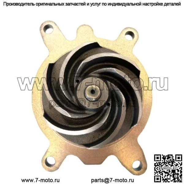 Водяной насос для комбайнов New Holland TR70 TR75 TR76 TR85 TR86 TR95 TR96 CAT 3208