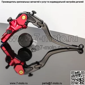 Оптовая продажа с фабрики мотоцикл электромобиль 09 # тормозной насос прямой нажимной насос модификация 16 красочный горящий титановый алюминиевый сплав