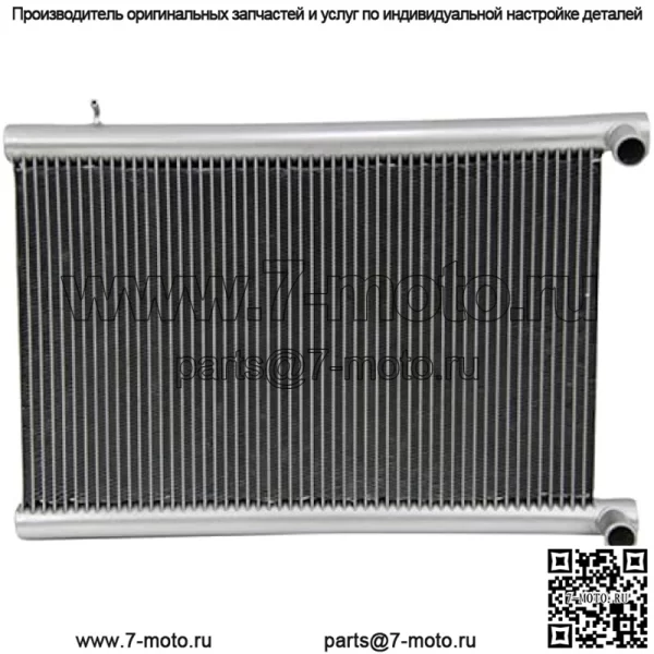 1240552 Радиатор для 2011-2014 2012 2013 Polaris RZR 4 XP 900 EPS/RZR 900 EPS, 1-рядный алюминиевый радиатор ATV UTV