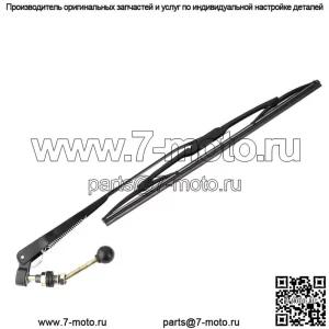 Ручной стеклоочиститель UTV с ручным управлением для Polaris Ranger, RZR 900 1000 (для: John Deere Gator CS)