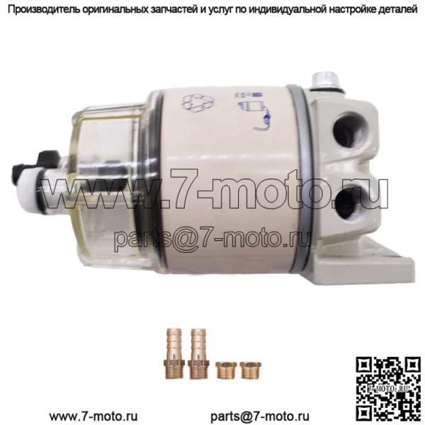R12T ДЛЯ СУДОВОГО ТОПЛИВНОГО ФИЛЬТРА/ВОДООТДЕЛИТЕЛЯ 120AT 10 микрон