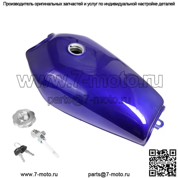 CG125 мотоциклетный ретро-модифицированный топливный бак, однотонная светоотверждаемая краска без бокового отверстия, переключатель подачи масла, масляная крышка - Image 2