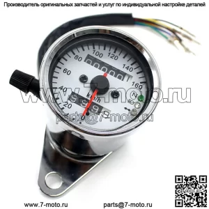 Инструмент для мотоцикла в стиле ретро/модифицированный инструмент для мотоцикла/новый светодиодный двухцветный инструмент/прибор с двойным пробегом в сборе
