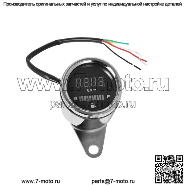 Модифицированный тахометр для мотоцикла, цифровой универсальный электронный тахометр с датчиком уровня масла