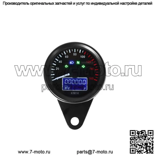 Мотоциклетный ретро-модифицированный прибор, механический одометр, ЖК-многофункциональный датчик уровня масла в сборе, CG Tianjun, универсальный - Image 2