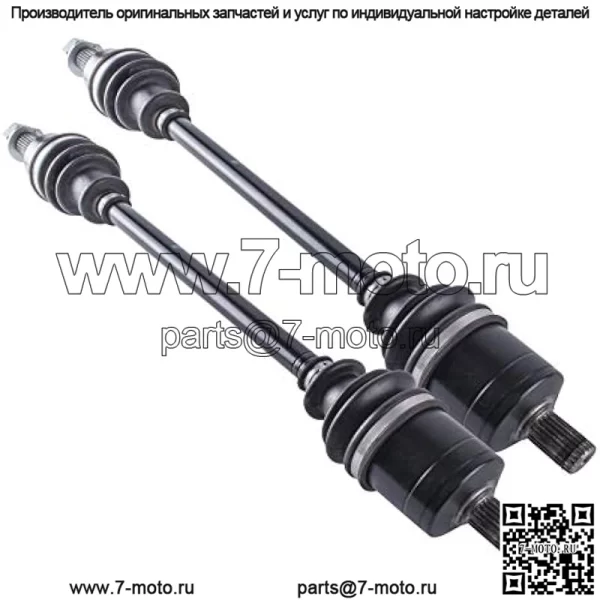 замена переднего моста cv комплект Polaris RZR S 900/1000 2015 2016 2017 2018 2019 2020 2021