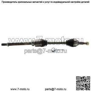 Ось CV для Nissan Titan 2004-2015 гг., передняя пара со стороны водителя и пассажира, 4WD