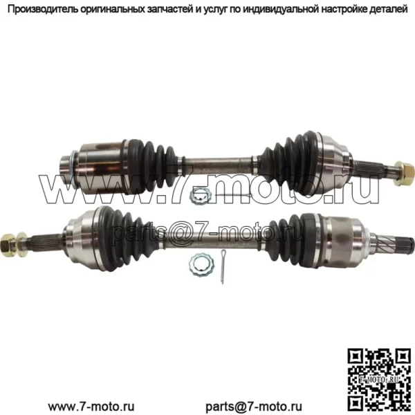Ось CV для двигателей Hyundai Santa Fe 2,7 и 3,3 л, передняя сторона водителя, 2007-2009 гг.