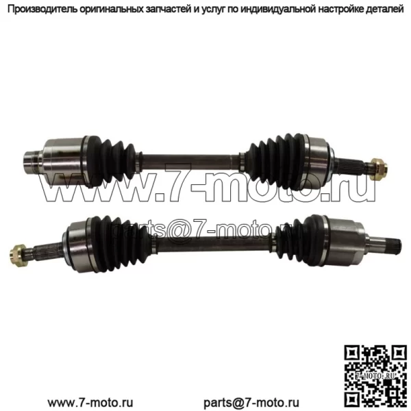 Мосты CV для Toyota Previa переднего водителя и пассажира с полным приводом 1991-1997 гг., набор из 2 шт.