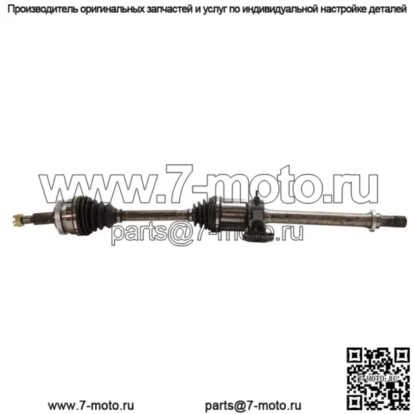 Полуось CV для Hyundai Sonata 2006-2010 гг., передняя пассажирская сторона, 1 шт.