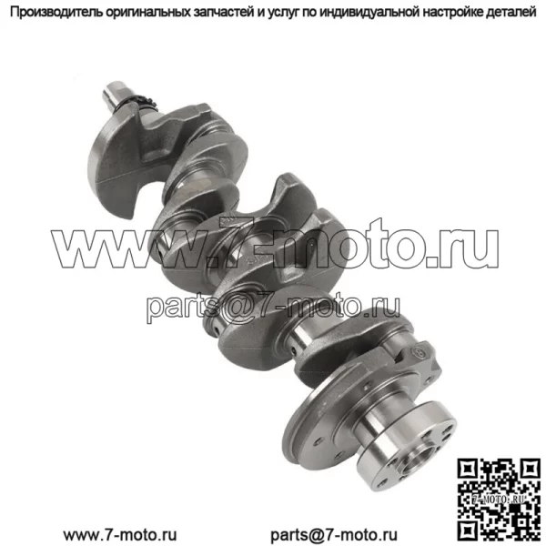 Коленчатый вал с комплектом коренных подшипников для 12-17 Hyundai Veloster Kia Rio Soul 1.6L - Image 3