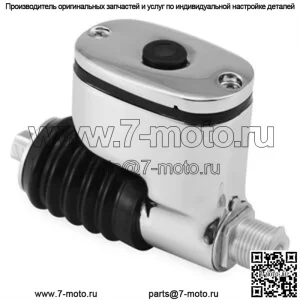 Хромированный задний главный цилиндр Biker's Choice для Harley