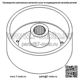 Тормозной барабан подходит для Ford 1510 1500 1300 1310 1710 SBA328510080