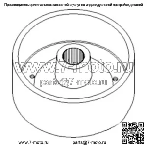 Тормозной барабан SBA328510081 Подходит для трактора Ford New Holland 1300 1310 1500 1510 1
