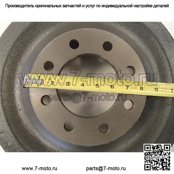 Тормозной барабан 8N1126 подходит для чугунного литья Ford New Holland 8N NAA Jubilee - Image 3